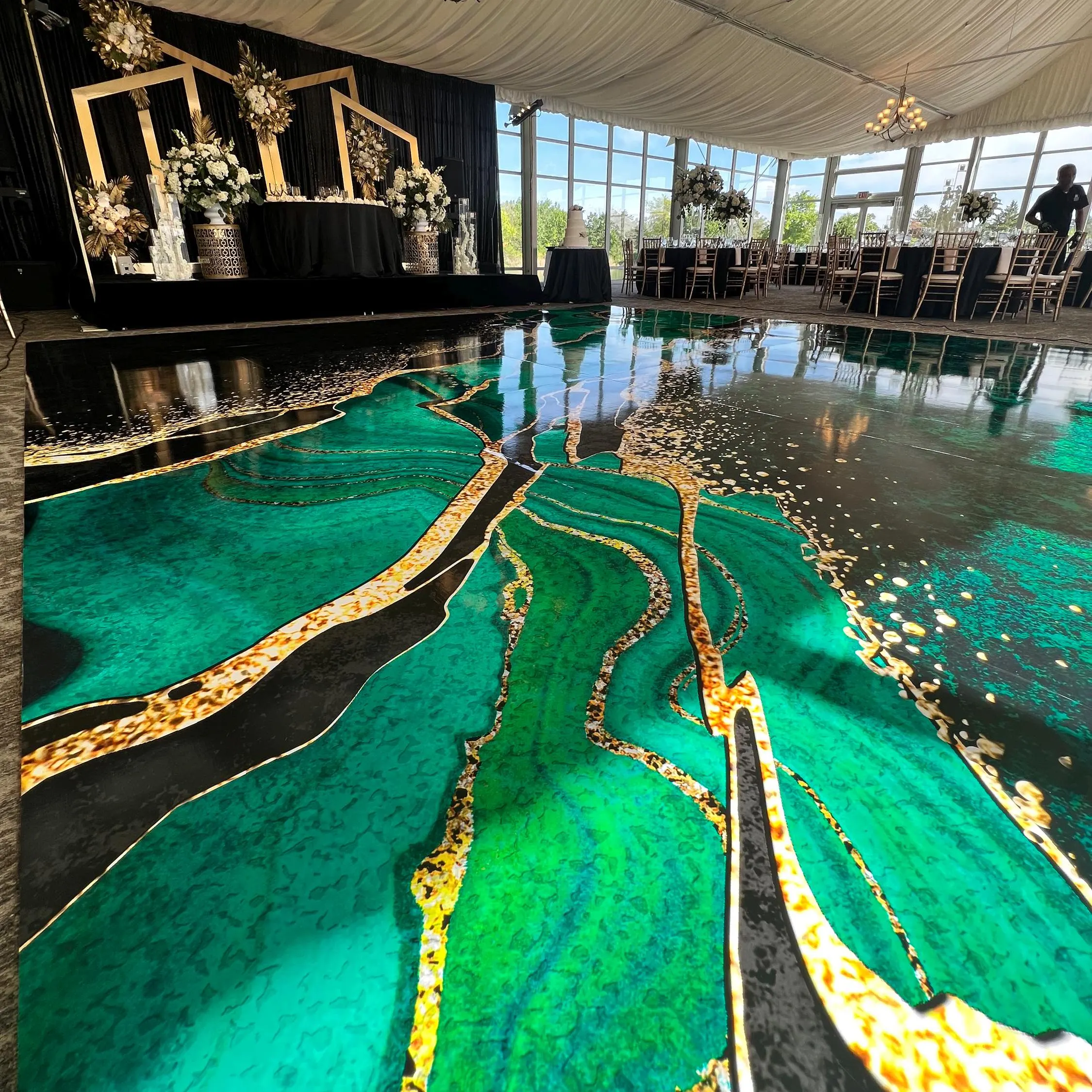 Floor Wrap Vinyl — Custom Print